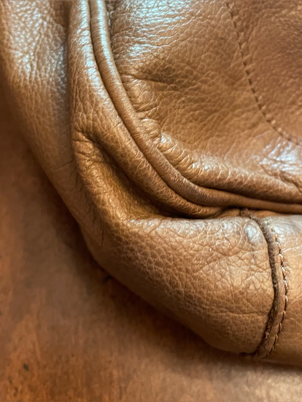 Liebeskind Berlin Vintage Leather Esther Satchel - Brown - Silver Hardware - Picture 2 of 12